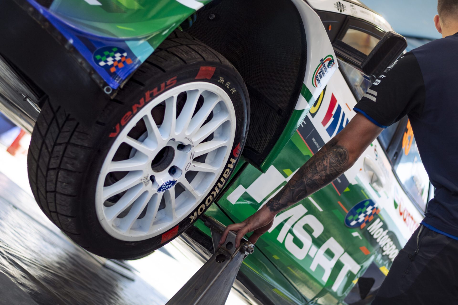 WRC THU service park - Mara Golob-6